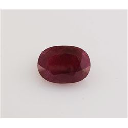 Loose Gemstone Faceted Ruby Corrundum