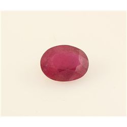 Loose Gemstone Faceted Ruby Corrundum