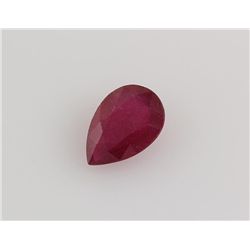 Loose Gemstone Faceted Ruby Corrundum