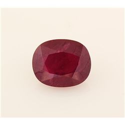 Loose Gemstone Faceted Ruby Corrundum