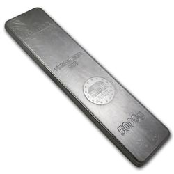 5000 gram Geiger Security Line Silver Bar (5 kilo, 160.