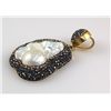 Image 2 : Victorian Vintage Mother of Pearl Pendant