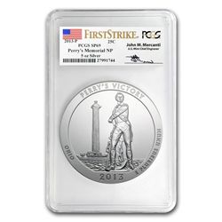 2013-P 5 oz Silver ATB - Perry's Victory SP-69 (FS) PCG