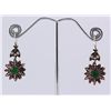 Image 1 : Natural Stone Antique Design Dangle Earring