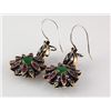 Image 2 : Natural Stone Antique Design Dangle Earring