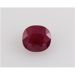 Loose Gemstone Faceted Ruby Corrundum
