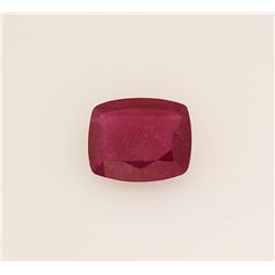 Loose Gemstone Faceted Ruby Corrundum