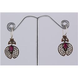 Natural Stone Antique Design Dangle Earring