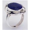 Image 1 : SAPPHIRE CORRUNDUM 32.72CTW UNIQUE DESIGN .925 RING