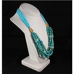 Various Semi Precious Gemstone Handmade Crafts Necklace