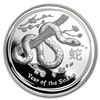 Image 1 : 2013 Year of the Snake - 5 oz Proof Silver Coin (Series