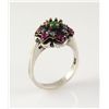 Image 1 : Natural Stone Statement Victorian Design Ring