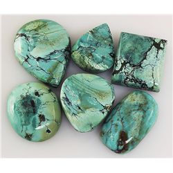 Natural Turquoise 192.41ctw Loose Small Gemstone Lot of