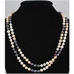 378.29ct Multi-Color Freshwater Pearl Necklace, 24in