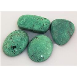 Natural Turquoise 218.75ctw Loose Gemstone Lot of 4