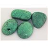 Image 1 : Natural Turquoise 218.75ctw Loose Gemstone Lot of 4