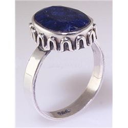 SAPPHIRE CORRUNDUM 21.95CTW ANTIQUE LOOKS .925 RING