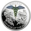 Image 1 : 2013 1 oz Silver Year of the Snake Perth ANDA Coin Show