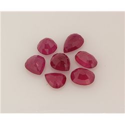 Mix Loose Gemstone Faceted Ruby Corrundum