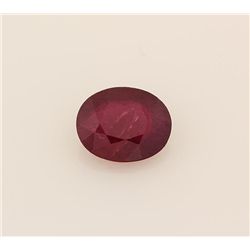 Loose Gemstone Faceted Ruby Corrundum