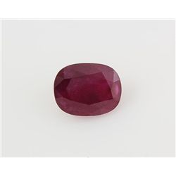 Loose Gemstone Faceted Ruby Corrundum