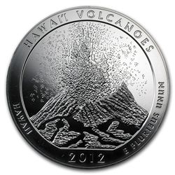 2012 5 oz Silver ATB - Hawaii Volcanoes National Park,