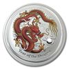 Image 1 : 2012 5 oz Silver Australian Year of the Dragon Colorize