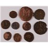Image 2 : LOT OF 10 UNATTRIBUTED ANCIENT BRONZES MOSTLY MID GRADE