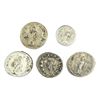 Image 2 : LOT OF 5 SILVER ANCIENTS UNATTRIBUTED SOME HIGH GRADE