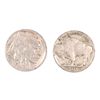 Image 3 : ROLL OF 40 1923-S BUFFALO NICKELS AVG. GRADE VG-F