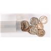 Image 1 : ROLL OF 40 WELL MIXED DATE BUFFALO NICKELS AU/BU MANY CH BU