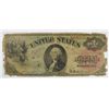 Image 1 : 1869 $1.00 LEGAL TENDER "RAINBOW NOTE" FAIR, EDGE TEARS
