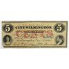 Image 1 : 1862 CITY OF WILMINGTON 5 CENTS