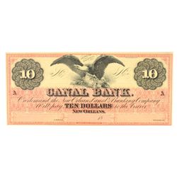 18- $10 Canal Bank New Orleans, LA CU