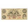 Image 1 : 1854 $10 Union Bank Augusta,GA