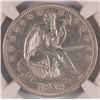 Image 2 : 1858 Seated Half Dollar NGC XF-45