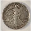 Image 2 : 1916 WALKING LIBERTY HALF DOLLAR,  ANACS EF/AU-45