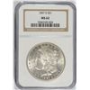 Image 1 : 1887 S MORGAN DOLLAR NGC MS 62 NICE