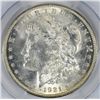 Image 2 : 1921-D MORGAN SILVER DOLLAR, PCGS MS-64  WHITE