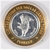 Image 1 : COLLECTABLE LAS VEGAS SILVER CASINO TOKEN