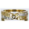 Image 1 : 10kt Diamond "I Love You" Band