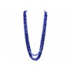 Image 1 : Natural Tanzanite Beaded Necklace Rope 290.00ct