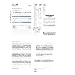 G.I.A  .70ct Round Diamond Loose Stone