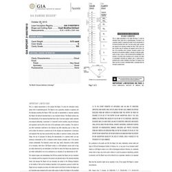 G.I.A Cert .72ct Hear Shape Diamond Loose Stone