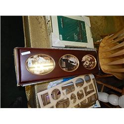 PICTURE FRAMES - MAHOGANY - NEW