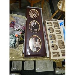 PICTURE FRAMES - MAHOGANY - NEW