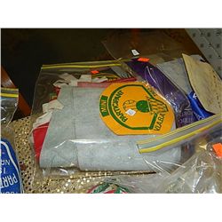 BAG OF ASSORTED PATCHES