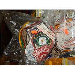 BAG OF ASSORTED PATCHES