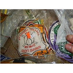 BAG OF ASSORTED PATCHES