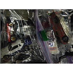 ASSORTED OPENED COLLECTABLE AND OTHER HOTWEELS & OTHER CARS - 2 BAGS PER LOT